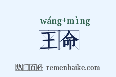 王命是什么意思的图片